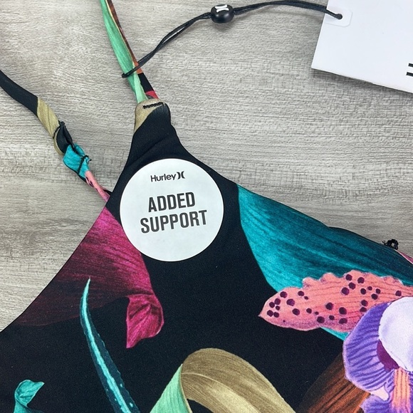 ☀️HURLEY☀️BILLABONG☀️ORCHID SNACK ADJ SCP SOL SEARCHER MAUI RIDER BIKINI SET - Picture 9 of 14